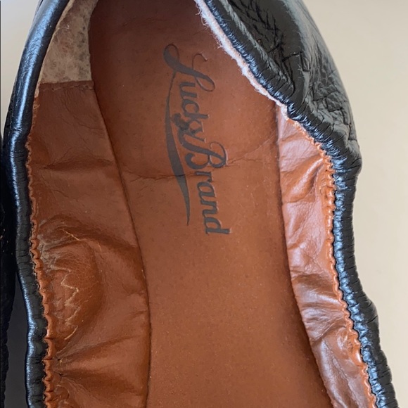 Lucky Brand Leather Ballet Flats - Picture 2 of 4